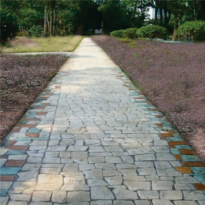 重慶休閑步道壓膜藝術地坪