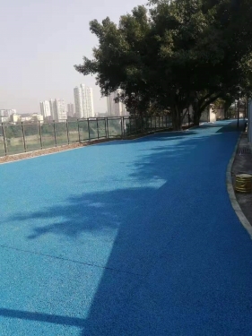 合川康寧醫院彩色透水地坪